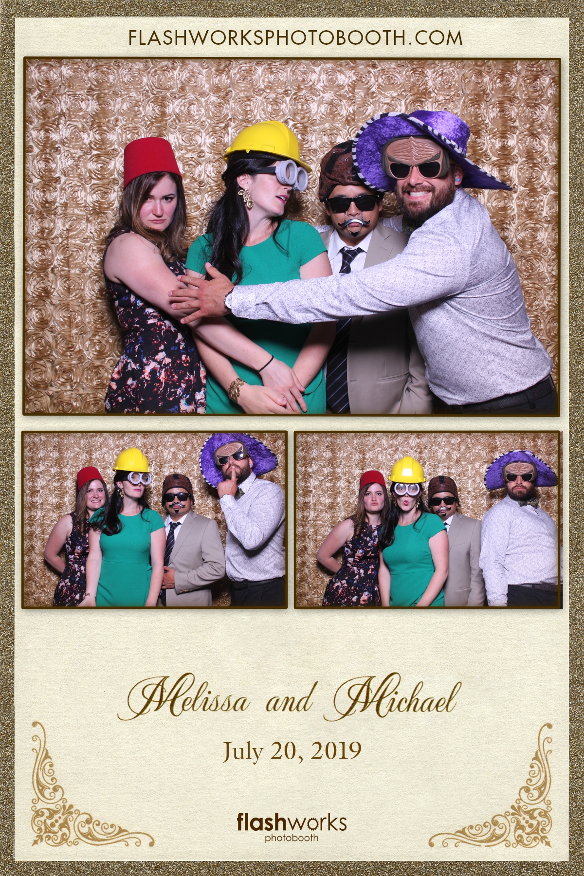 Michael and Melissa's Wedding | View more photos from the event at gallery.flashworksphotobooth.com/u/FlashworksPhotoboothInc/Michael-and-Melissas-Wedding